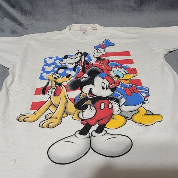 Vintage Mickey Unlimited Jerry Leigh, Mickey And Friends, Size XL, T-Shirt - Picture 1 of 10